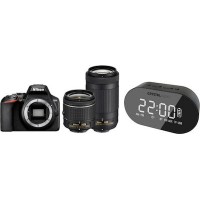 Nikon D3500 Kit (AF-P DX 18-55mm VR + AF-P DX 70-300mm VR) Black Double Special Kit 